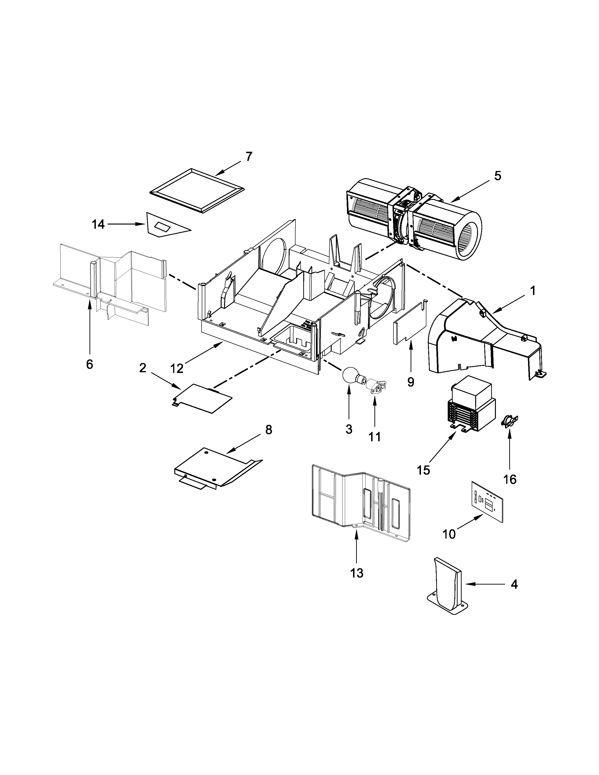 Air flow parts