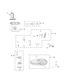 Motor and main assembly parts