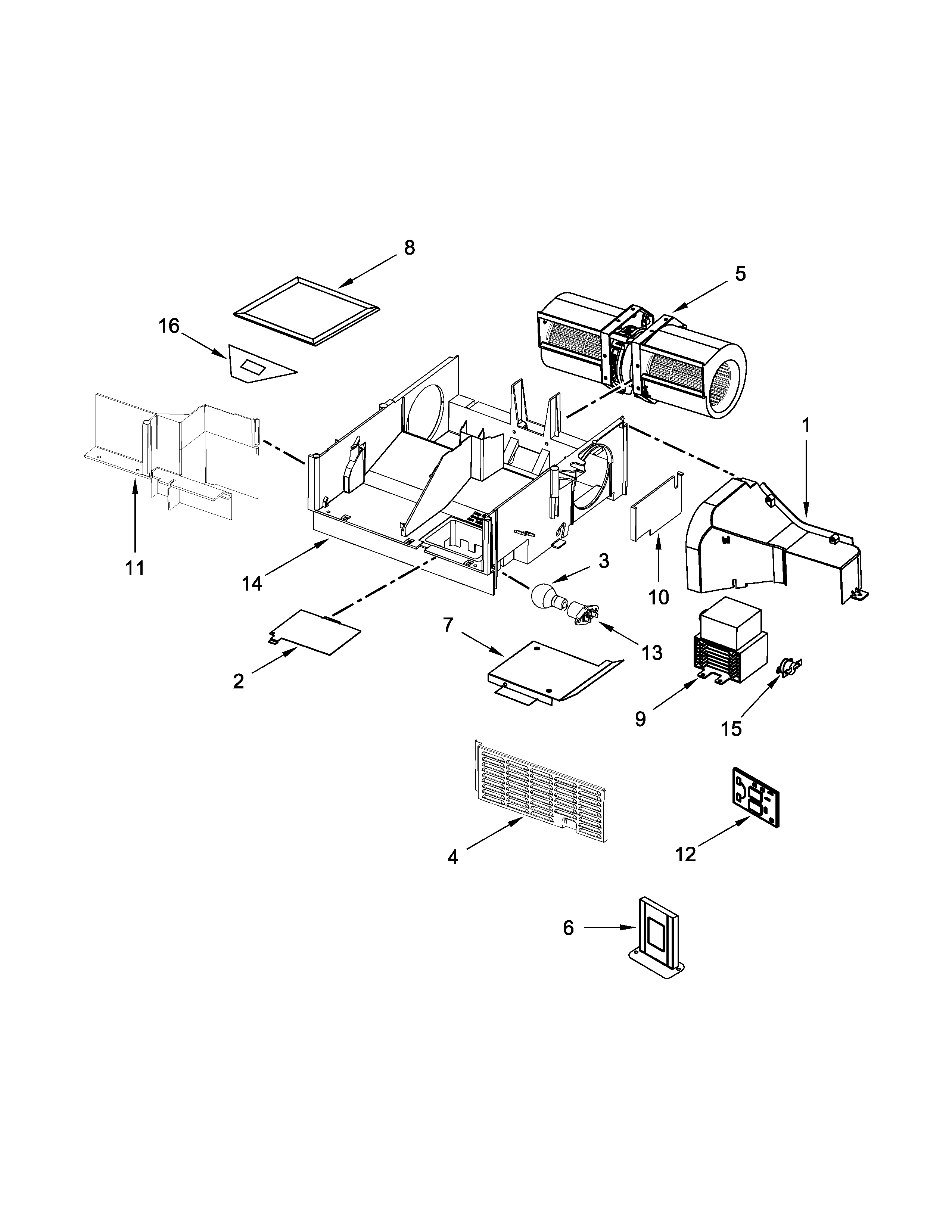 Air flow parts