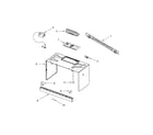 Maytag MMV1174DH3 cabinet and installation parts diagram