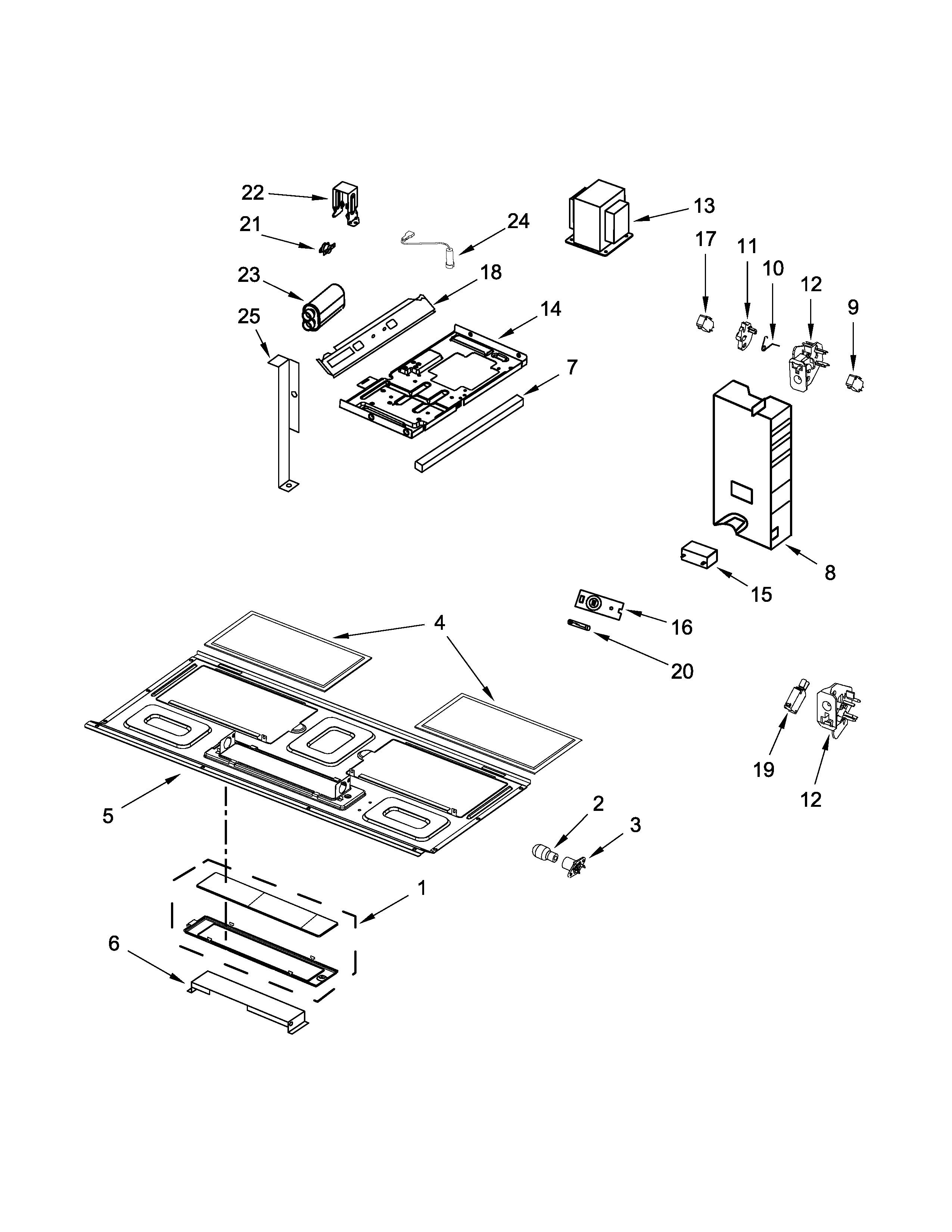 Interior and ventilation parts