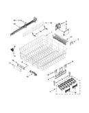 Upper rack and track parts