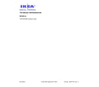 Ikea IK8FXNGFDM01 cover sheet diagram