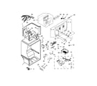 Ikea IK8FXNGFDM01 liner & icemaker parts diagram