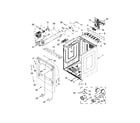 Whirlpool WED9500EW0 cabinet parts diagram