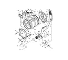 Whirlpool WGD9500EC0 bulkhead parts diagram