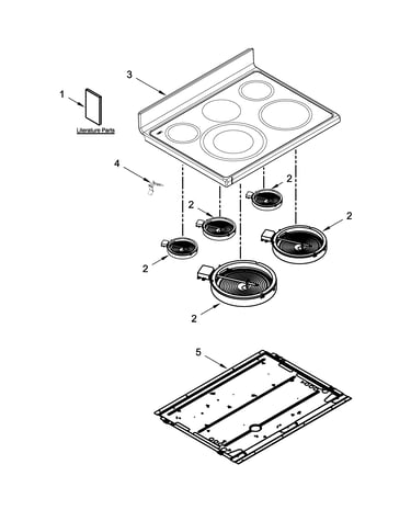 Cooktop parts