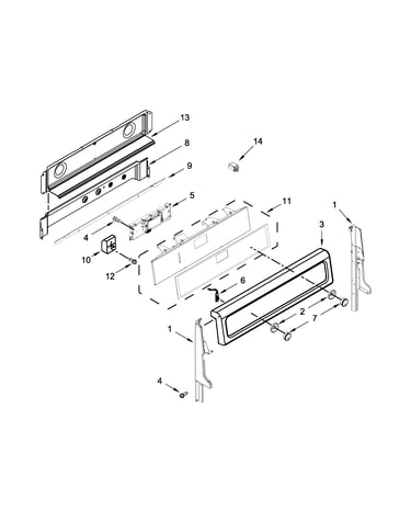 Control panel parts