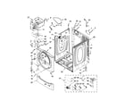 Whirlpool CGD9050AW1 cabinet parts diagram