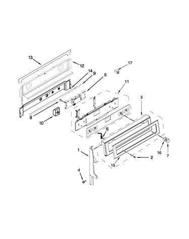 Control panel parts
