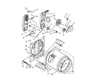 Whirlpool WGD4916FW0 bulkhead parts diagram