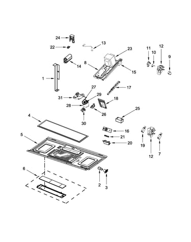Interior and ventilation parts