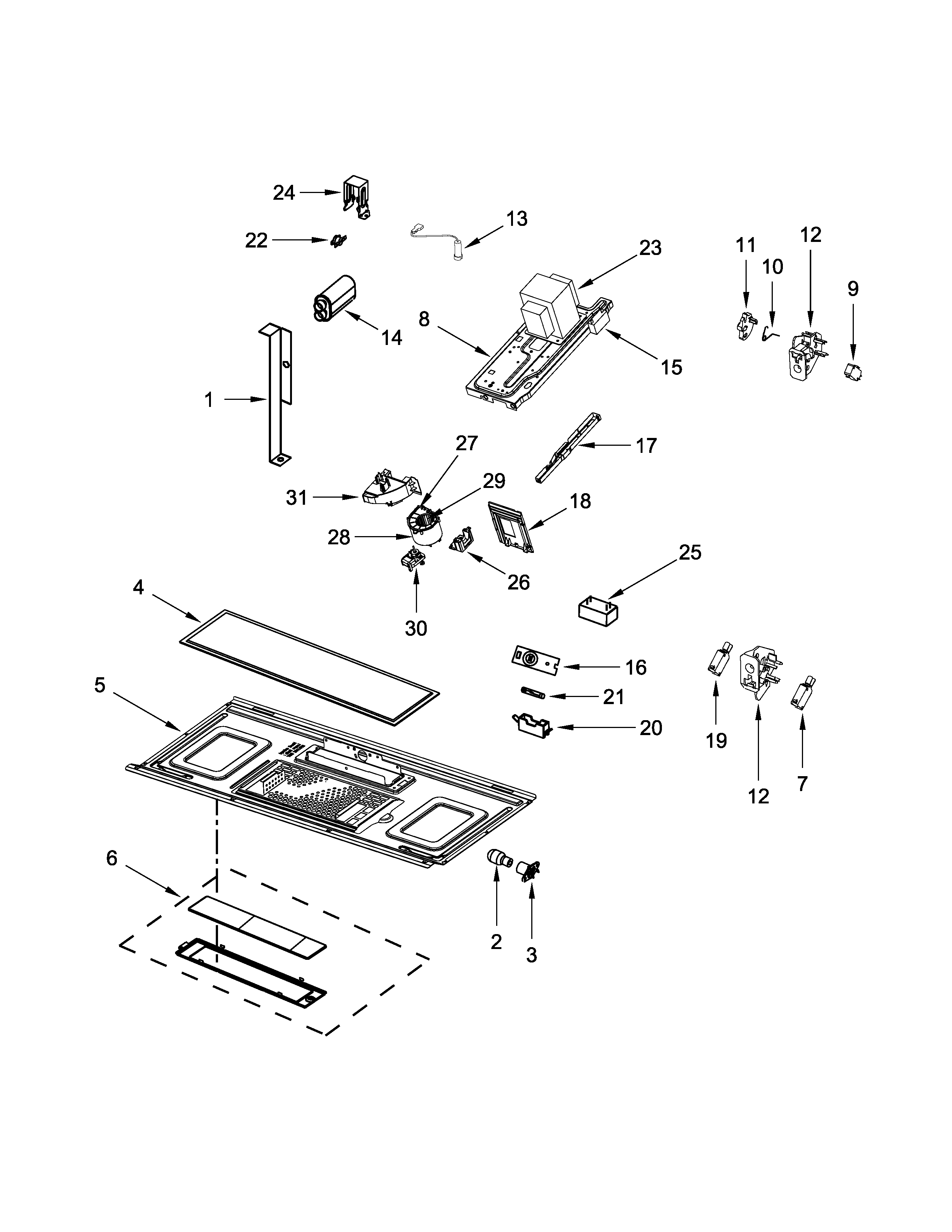 INTERIOR AND VENTILATION PARTS