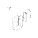 Whirlpool YWMH53520CE1 control panel parts diagram