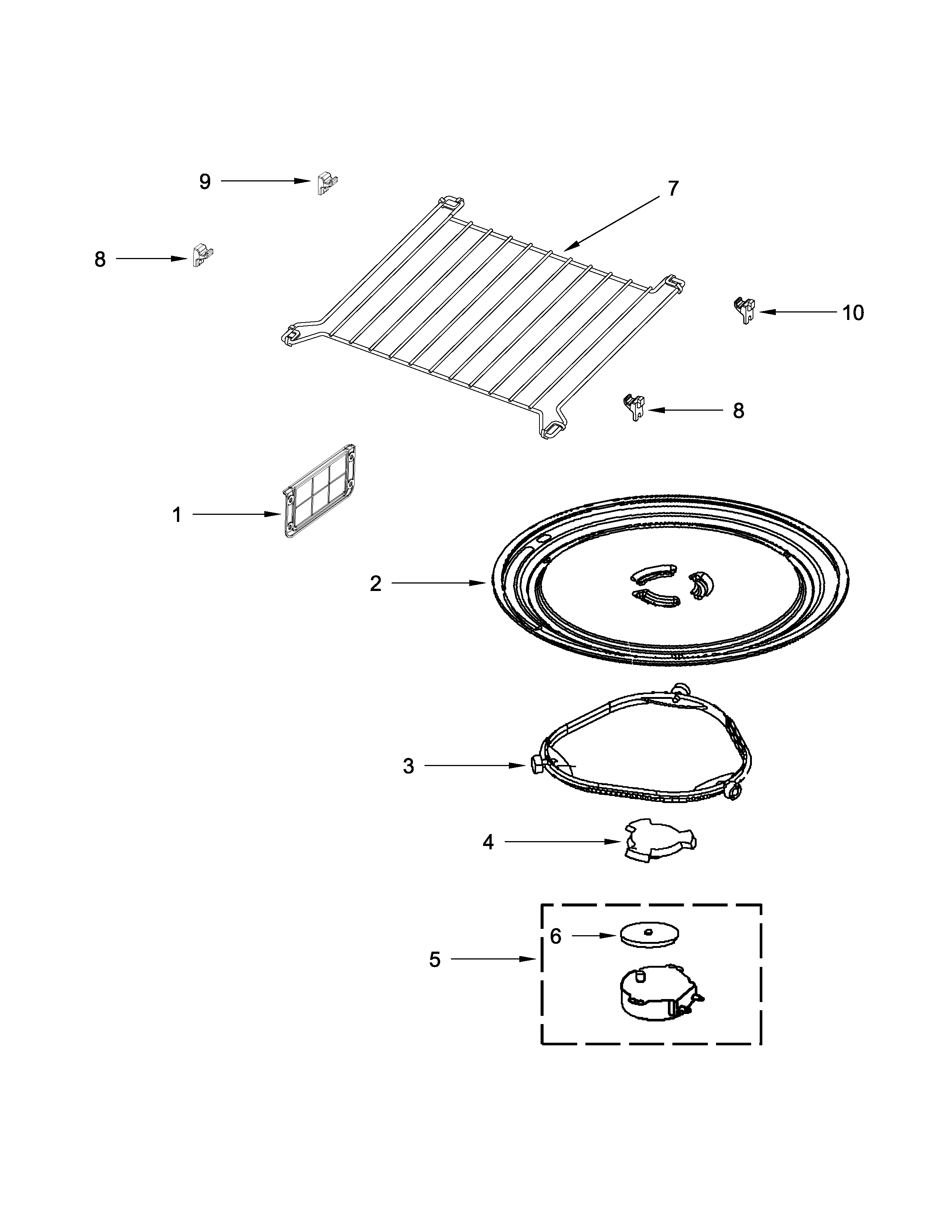 Turntable parts