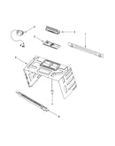 Cabinet and installation parts
