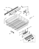 Upper rack and track parts