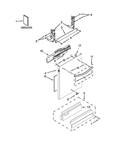Door and panel parts