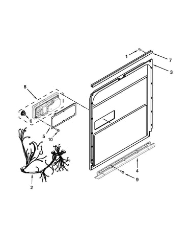 Inner door parts