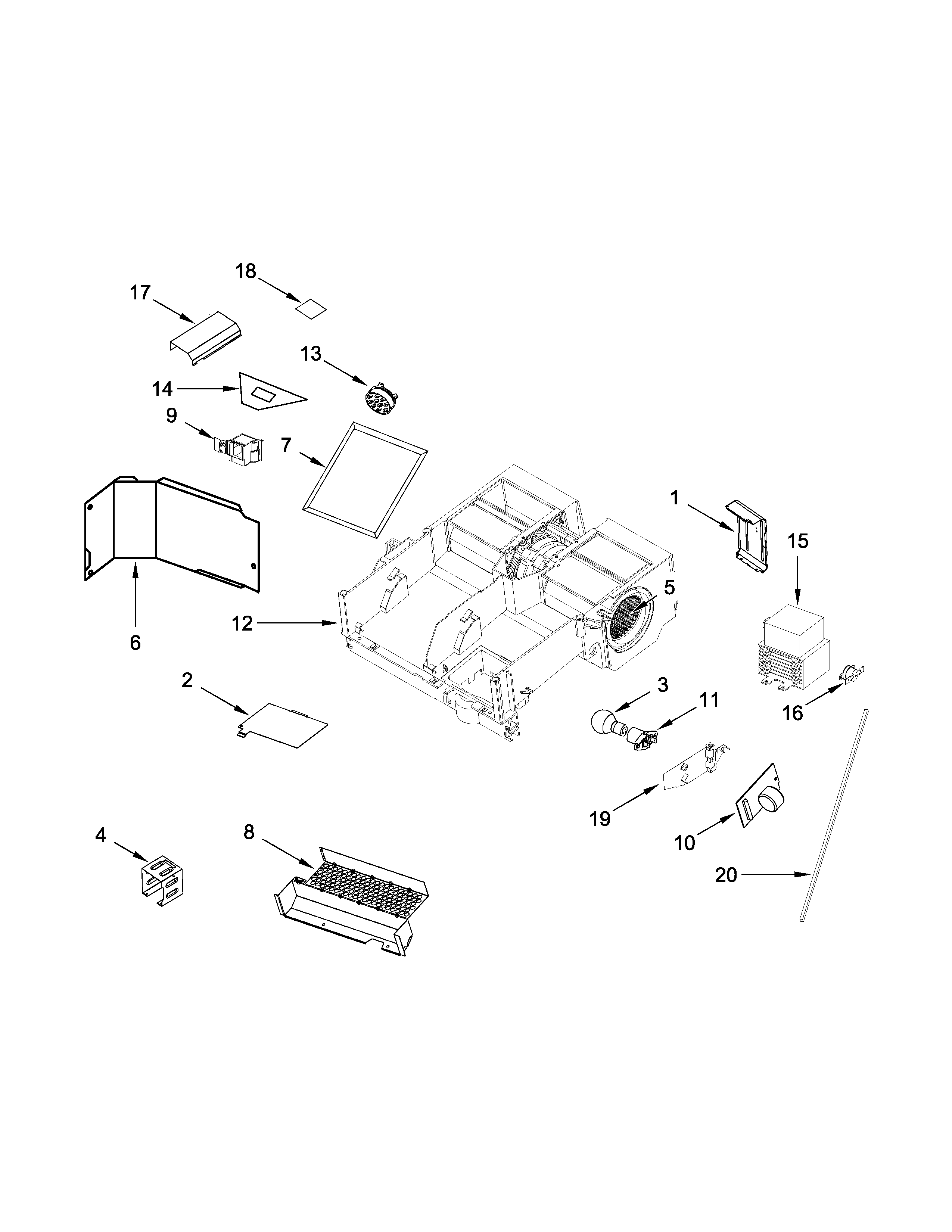 Air flow parts