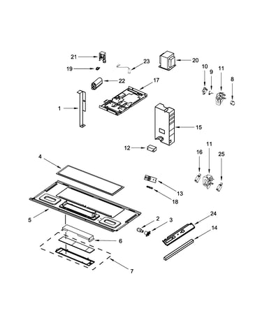 Interior and ventilation parts