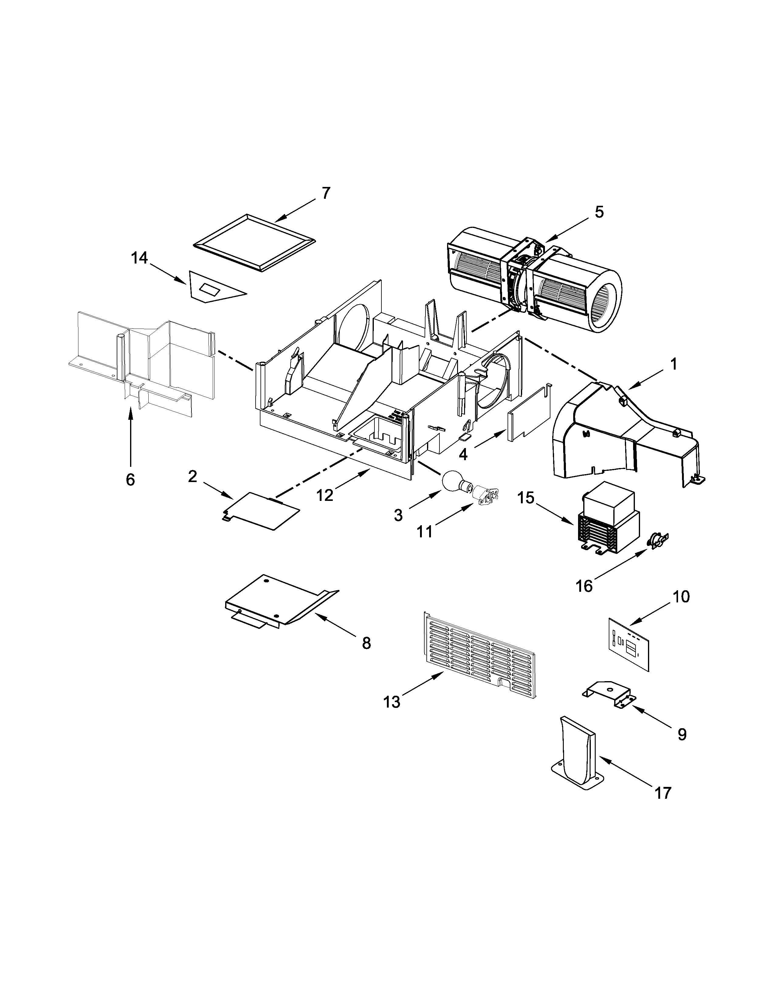 Air flow parts