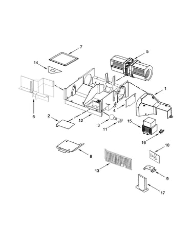 Air flow parts