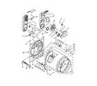 Maytag MGDC215EW2 bulkhead parts diagram