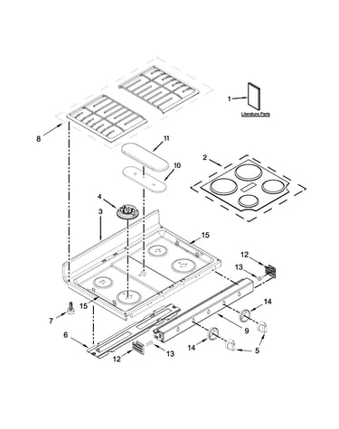 Cooktop parts
