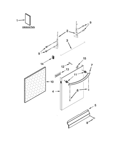 Door and panel parts