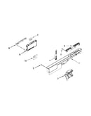 Control panel and latch parts