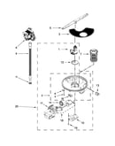 Pump, washarm and motor parts