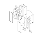 Maytag MFI2269FRE00 refrigerator door parts diagram