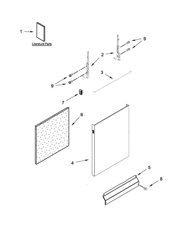 Door and panel parts