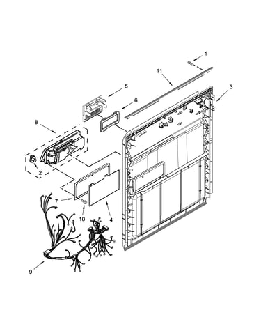 Inner door parts