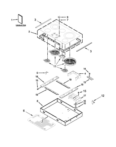Cooktop parts
