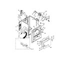Maytag MGDC415EW2 cabinet parts diagram