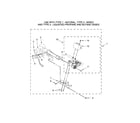 Maytag MGDC415EW2 burner assembly parts diagram