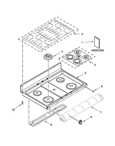 Cooktop parts