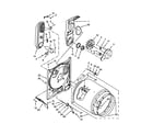 Amana NGD4655EW2 bulkhead parts diagram