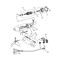 KitchenAid 5KSM150PSSBU4 motor and control unit parts diagram