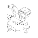 KitchenAid KFXS25RYBL2 freezer liner parts diagram
