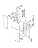 Refrigerator door parts