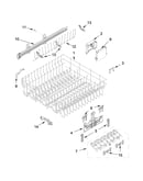 Upper rack and track parts