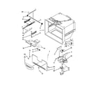 KitchenAid KRBL109ESS00 freezer liner parts diagram