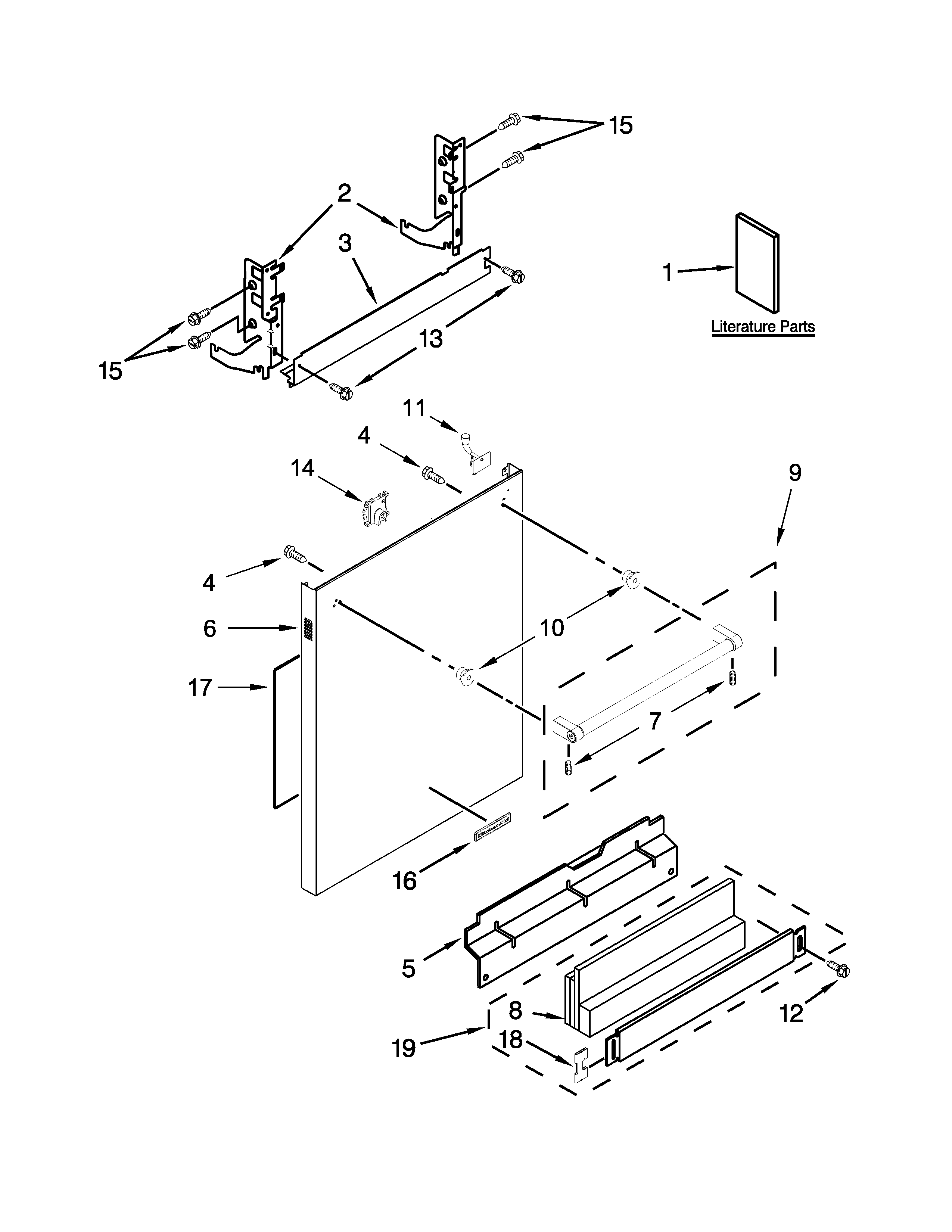 Door and panel parts