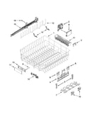 Upper rack and track parts