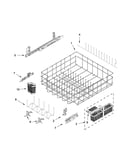Lower rack and track parts