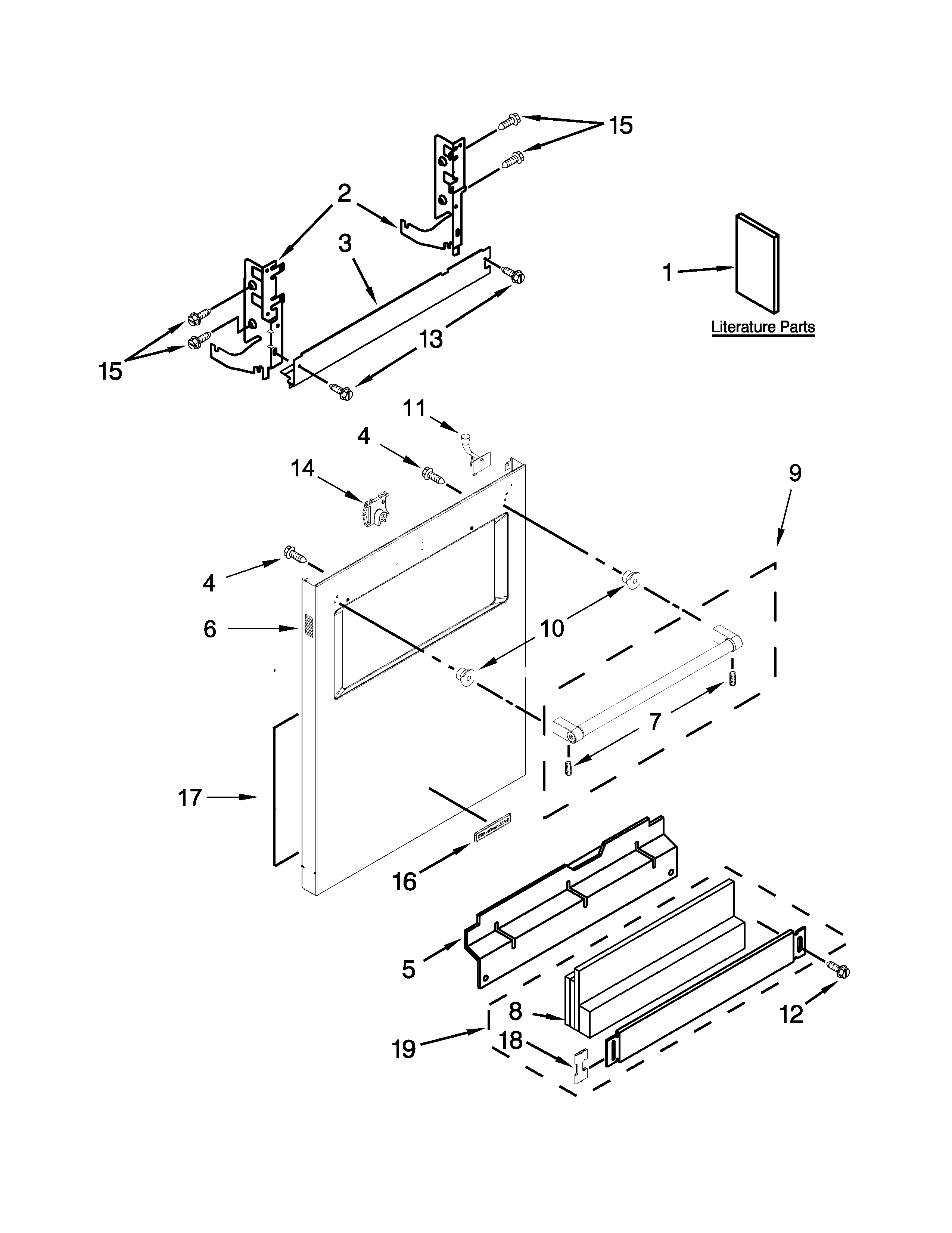 Door and panel parts