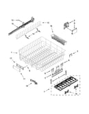Upper rack and track parts